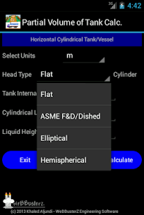 Volume of Tank Calculator - náhled