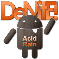 Acid Rain Orange CM11 Theme APK 電影海報圖片