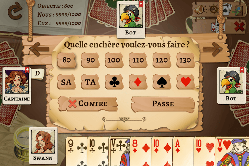 Belote Pirates Screen 3