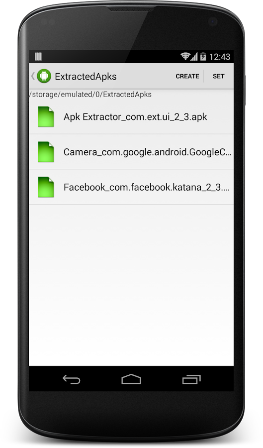 APK Extractor - screenshot