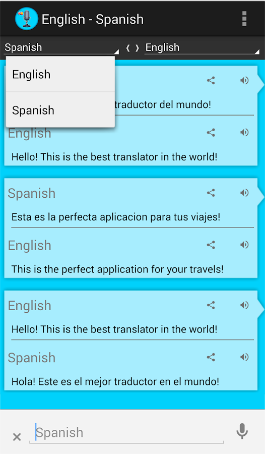 English Spanish Translator Android Apps On Google Play