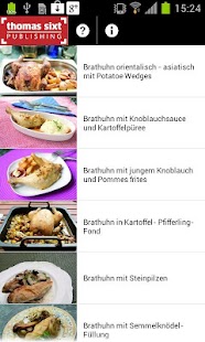 Voll lecker Brathuhn Rezepte Screenshots 1