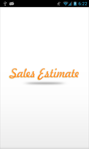 Sales Estimate