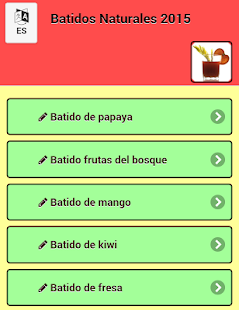 Free Download Batidos Naturales 2015 APK