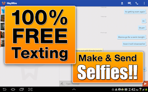 HeyWire Text  FREE Texting - screenshot thumbnail