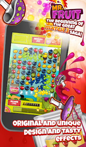 Match-3 Mr. Fruit