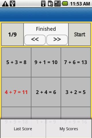 一桁足し算 スピードのおすすめ画像3