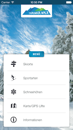 SchneeApp Thüringer Wald