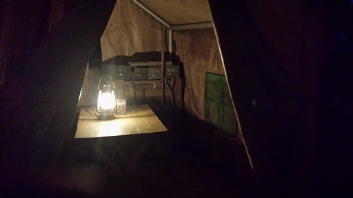 Miner's Tent Display @ Night Safari