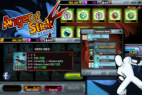  Anda sanggup mengatur adegan dengan total  Anger Of Stick 4 MOD APK v1.1.7