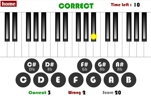 Piano Trainer Note Finder