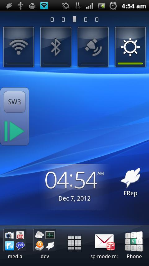 Android application FRep - Finger Replayer screenshort