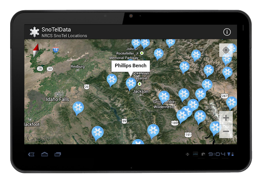 【免費天氣App】SnoTel NRCS & RFC Stations-APP點子