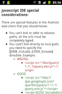 JavaScript IDE for Js & HTML5(圖4)-速報App