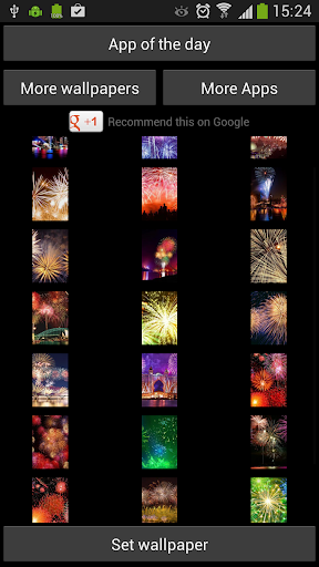 Fireworks Wallpaper for Chat