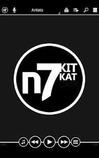 How to mod KitKat Dark - N7Player Skin patch 1.4 apk for bluestacks