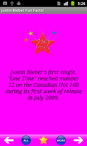 Justin Bieber Fun Facts
