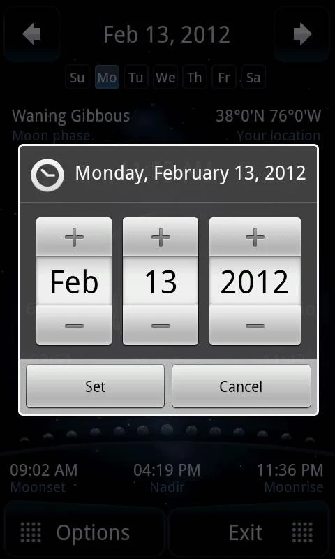    Deluxe Moon - Moon Calendar- screenshot  