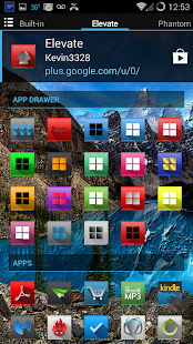 Elevate Icon Theme Nova/Apex - screenshot thumbnail