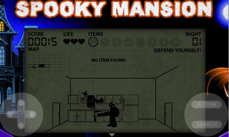 Spooky Mansion Screen 3