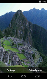 Machu Picchu Video LWP