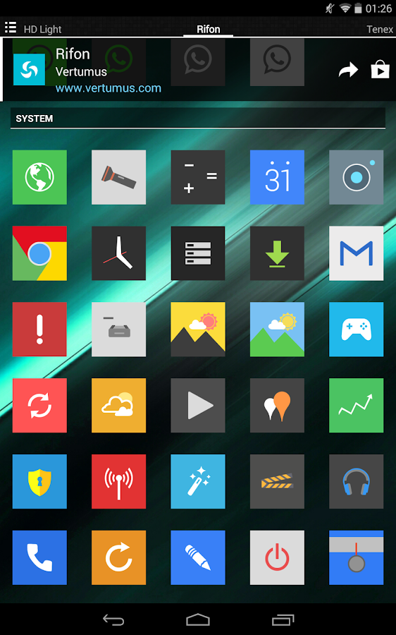 Rifon - Icon Pack - screenshot