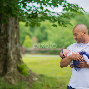 Daddy and his girl by Marissa Frederick - People Family