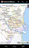 Valencia Offline City Map