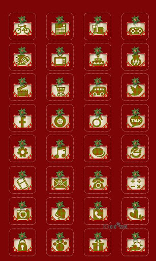 免費下載娛樂APP|CUKI Theme X-Mas Card Icons app開箱文|APP開箱王