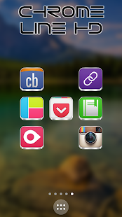 How to get Chrome Line Pro - Icon Pack 1.9.5 mod apk for android