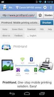 PrintHand Mobile Print Screenshot