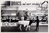 Demonstratie van boeren tegen de EG-landbouwvoorstellen