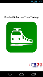 Mumbai Suburban Train Timings poster 1