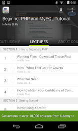 Learn PHP & MySQL by Udemy poster 2