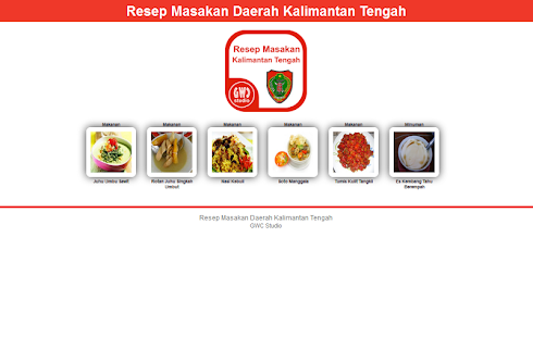 Download Resep Masakan Daerah Kal-Teng APK for Android