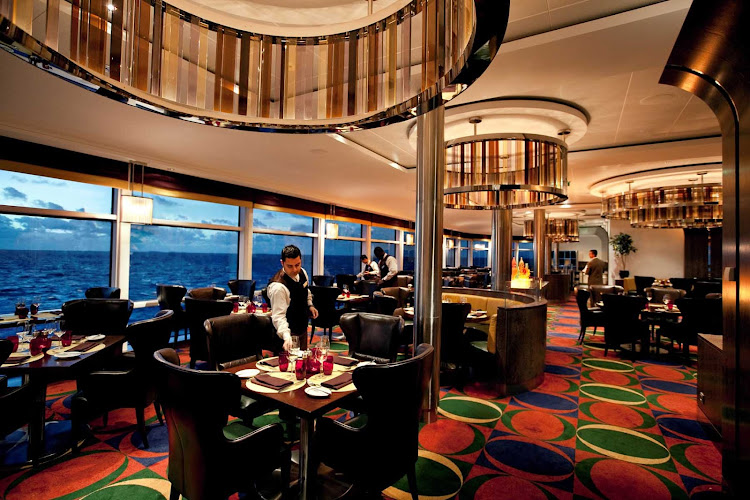 You'll enjoy an authentic slice of Italia while dining in Celebrity Solstice's Tuscan Grille restaurant.