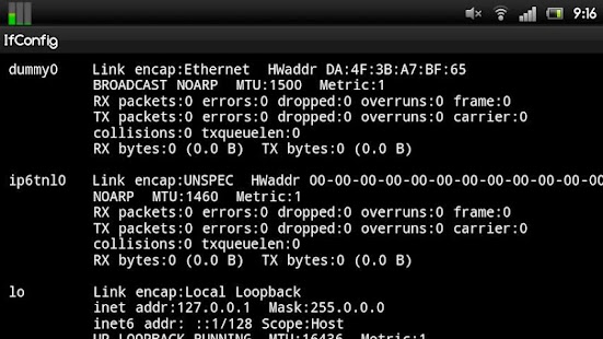 Free Download IfConfig APK for Android