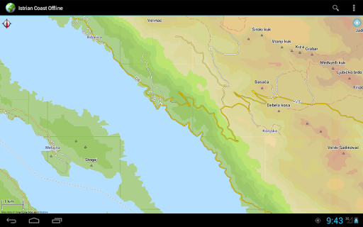 【免費旅遊App】Offline Map Istrian Coast-APP點子