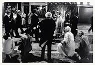 Lichtprocessie in Wijck, een buurt van Maastricht, tijdens de Maastrichtse Heiligdomsvaart