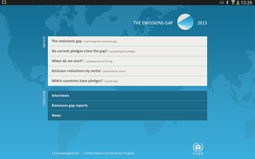 【免費書籍App】The emissions gap-APP點子