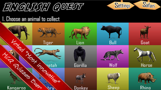 English Quiz Quest - 2nd grade Screenshots 0