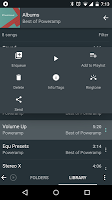 Skin for Poweramp v2 Material APK スクリーンショット画像 #4