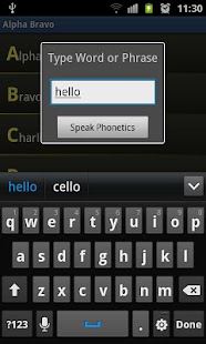 Download Alpha Bravo Phonetic Alphabet APK for Android