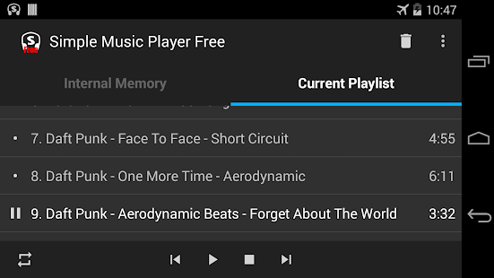 Simple Music Player Free(圖4)-速報App