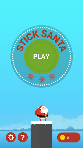 Stick Santa - one tap game