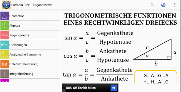 Formeln Free – Apps bei Google Play