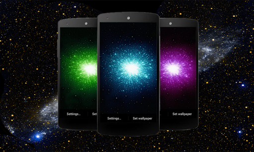 Galaxy HD Live Wallpaper