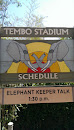 Tembo Elephant Stadium Mural