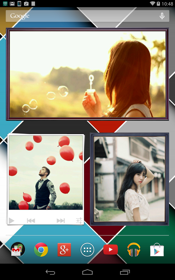 Animated Photo Frame Widget - screenshot