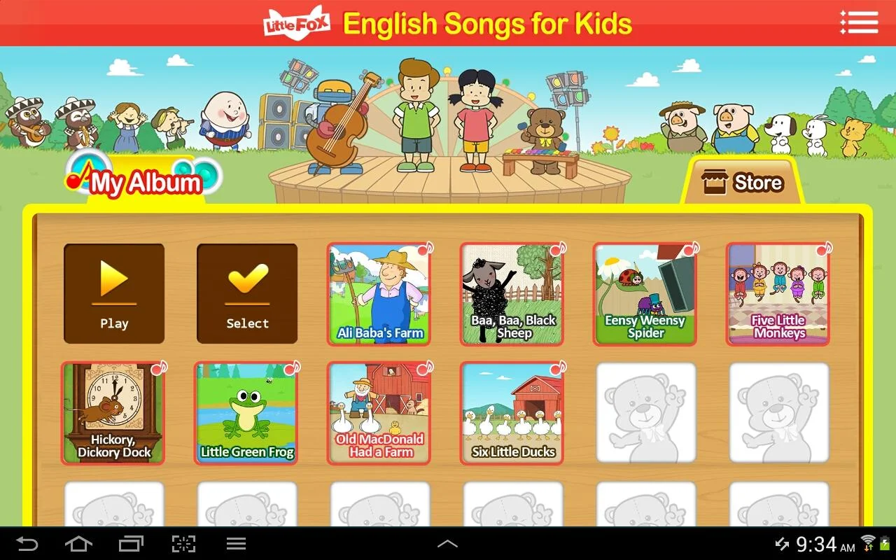 English Songs for Kids - screenshot